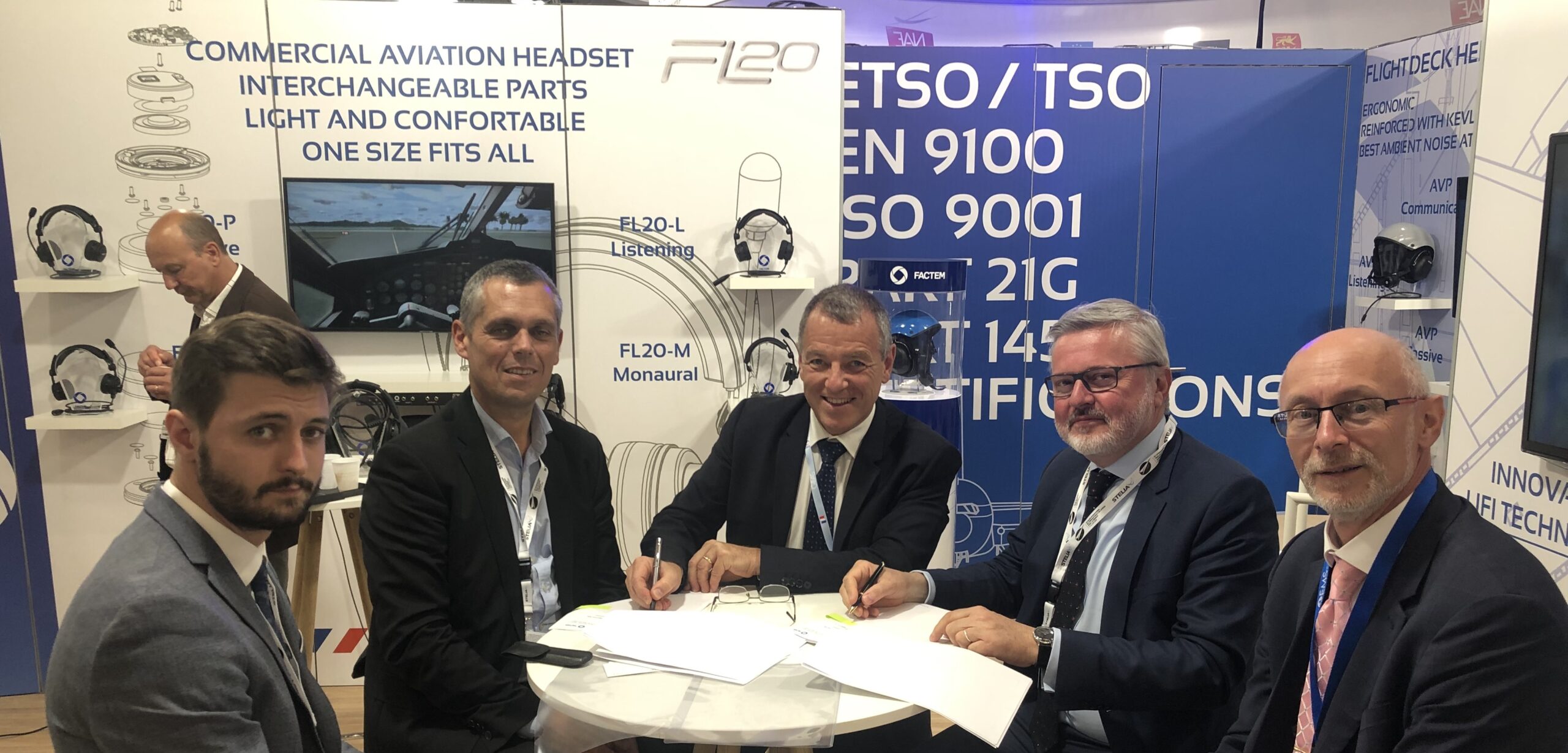 FACTEM and OEMServices sign a worldwide AOG support agreement for aviation acoustic applications